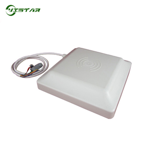 Long Range 5M UHF RFID Access Control Card Reader Writer ABS Material 860-960MHz Frequency Supports RS232 Wi-Fi Wiegand - Product Image 1