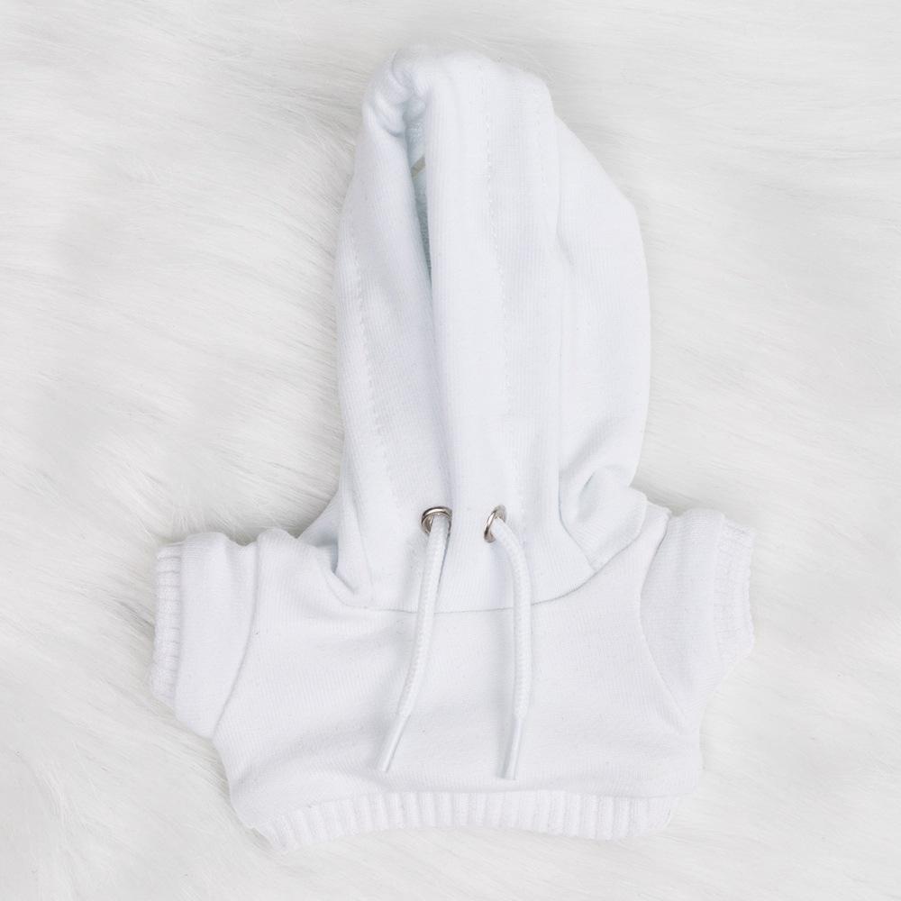 white hooded sweatshirt with holes