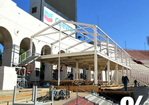二層テントアルミニウム構造PVC 2階建て - Product Image 6