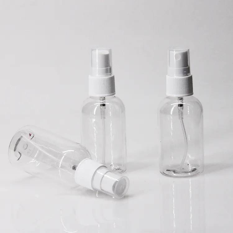 30 ml 60 ml leere flüssigkeits-sprühflaschen aus kunststoff praktisch 10 ml 30 ml tragbare flüssigkeits-sprühflasche aus pet für körperspray