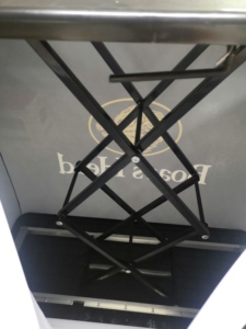 高品质商展展览可折叠铝合金框架弹出式柜台促销台展示 - Product Image 6