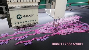 GALAXY TOP MODEL ALTA VELOCIDAD 6 COLORES 25 CABEZAS CHENILLE BORDADO MÁQUINA ROPA DE MODA, TRAJES DAHAO SOFTWARE - Product Image 6