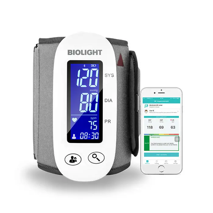 Medidor médico de pressão arterial, dispositivo automático para testes de pressão arterial, monitor digital de pressão arterial