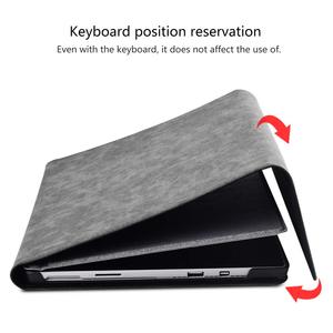 En çok satan Microsoft Surface Pro için kapak kapak PU deri kılıf 9X8 Tablet kol yüzey gitmek için 1 2 3 Go2 kılıfı standı kılıf - Product Image 5