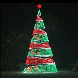 Ticari ekran dekorasyon dev çeşitli noel ağacı büyük açık sokak noel 3D LED ışıklı yılbaşı ağacı desen ışıkları - Product Image 1