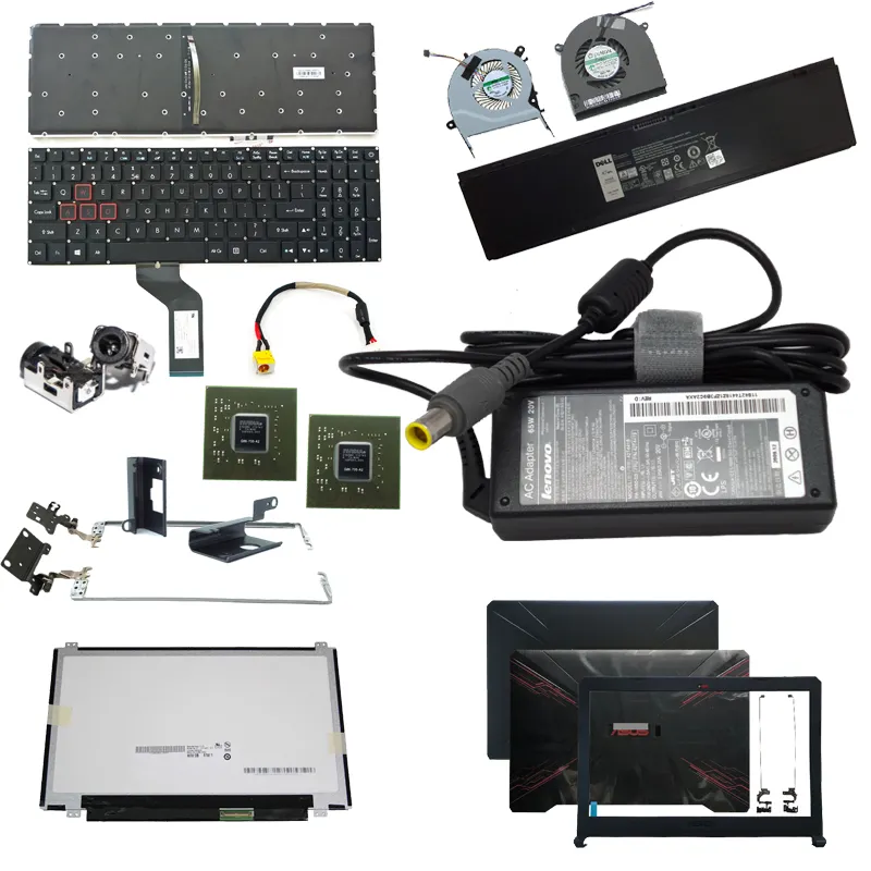 컴퓨터 수리 액세서리 사용 노트북 예비 부품 ACER Nitro 5 AN515-54 AN515-43 AN715-51 CPU 냉각 팬