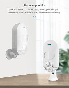 Sistema inalámbrico inteligente Tuya, Wifi, red infrarroja, Detector Pir para interiores, alerta inalámbrica, antirrobo, seguridad para el hogar, alarma con Sensor de movimiento - Product Image 5