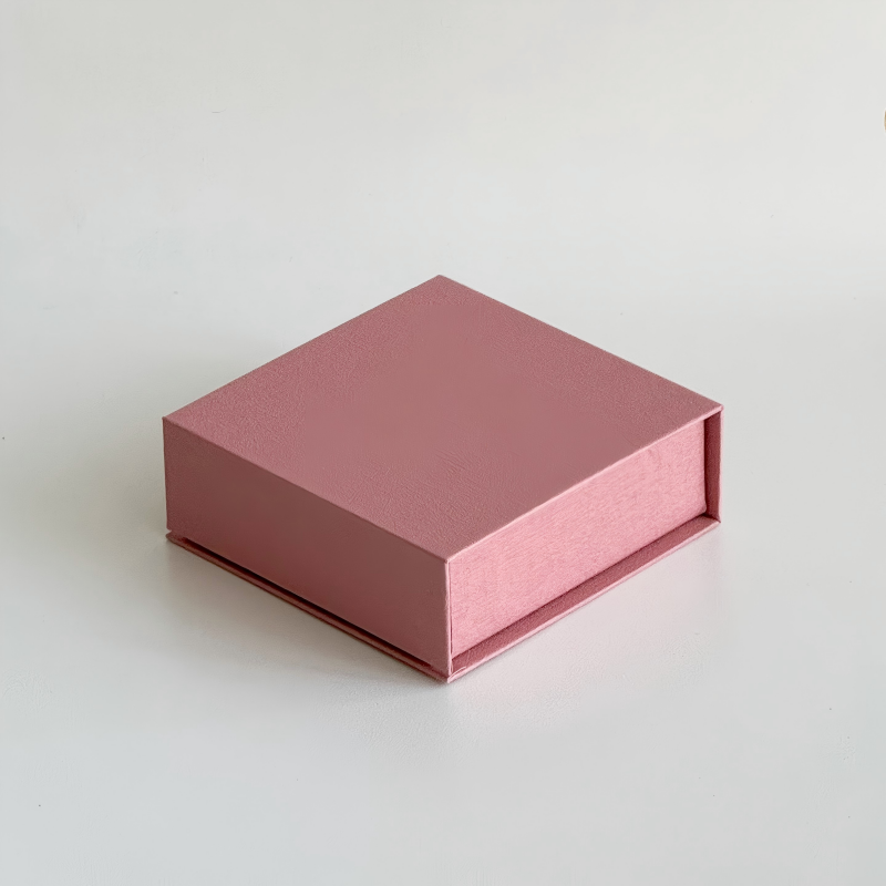 Caja tipo almeja rosa