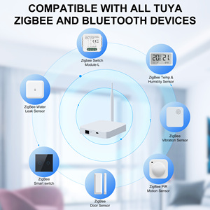 GIRIER Smart domotica cablato Hub Tuya ZigBee 3.0 Gateway intelligente con controllo APP Antenna - Product Image 5