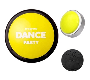 Juguete de baile con logotipo personalizado barato de fábrica para niños, botón fácil con mensaje personalizado, botón de baile, botones de música - Product Image 2