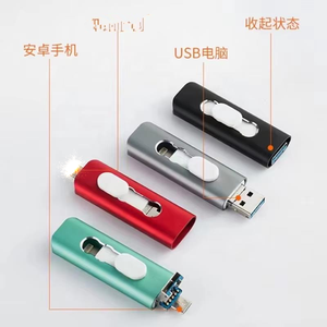 2025 classico 3 in 1 Usb Memory Stick compatibile con Iphone,128gb 256gb 512gb Flash Usb per Ios, Flash usb per iphone