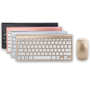 2.4G Wireless <strong>Keyboard</strong> and Mouse Combo Fashion <strong>Simple</strong> Mini Wireless <strong>Keyboard</strong> and Mouse Set for Laptop <strong>Computer</strong> - Product Image 1