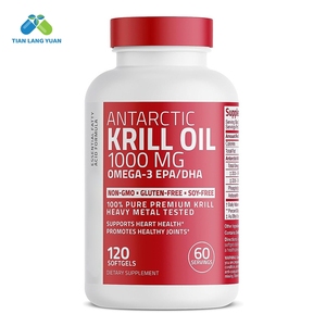 OEM Krill Minyak Gel lembut dengan EPA DHA mendukung otak dan memori bekerja sehat sendi Krill minyak kapsul lembut kualitas tinggi - Product Image 2