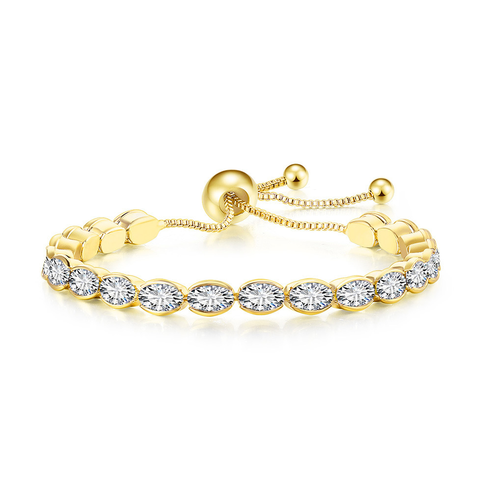 F016 4*6mm 14K Gold