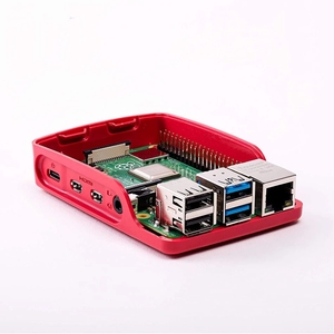 <strong>Raspberry</strong> <strong>Pi</strong> 4 Official <strong>Case</strong> ABS White &amp; Red Black Shell Plastic Enclosure Box for <strong>Raspberry</strong> <strong>Pi</strong> 4 <strong>Model</strong> B - Product Image 2
