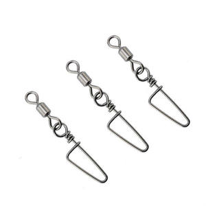 Coast Lock Snap Stainless Steel <strong>Swivel</strong> with Black Nickel <strong>Finish</strong> for Fishing - Product Image 1