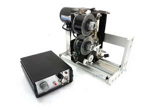 Producción de sellos en caliente eléctrica automática Fecha de caducidad Número de lote Máquina de codificación de impresión Impresora de cinta de color Codificador de Fecha - Product Image 5