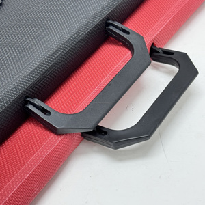 Carpeta de archivos expansible de PVC de tamaño carta A4 con asa, accesorios para carpetas de documentos y presentaciones portátiles - Product Image 2