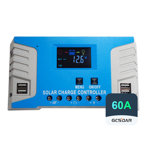 Kundenspezifisches farbiges hintergrundlicht display 4 USB-Pwm-Solarladeregler für Off-Grid - Product Image 1