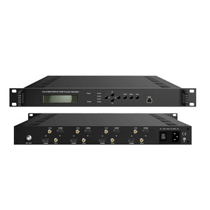 COL5188H2 8 entrada HD MPEG2 codificación DVB-C/T/ATSC/salida RF de baja latencia Modulador - Product Image 1