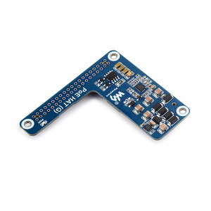 Raspberry Pi 5 PoE HAT Power over Ethernet HAT mit 5V 5A Ausgang Unterstützt 802.3af/at Netzwerk für elektronische RPi 5/Pi5-Komponenten