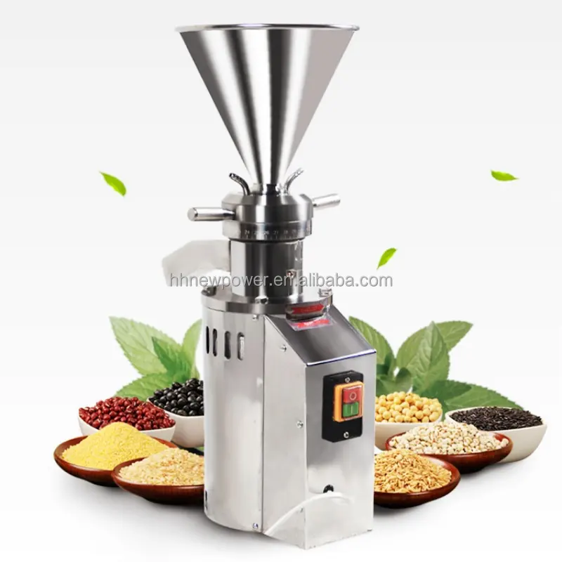 Machine automatique à beurre de noix, d'amandes, d'arachides et de noisettes pour moulin à colloïdes, équipements de traitement des aliments en pâte