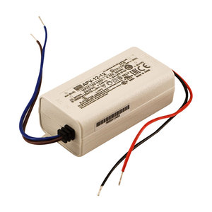 Meanwell APV-25-24 0〜3.5A 5V 12V 15V 24V 36V IP42レベル定電圧モードプラスチックケースLEDドライバー付き - Product Image 1
