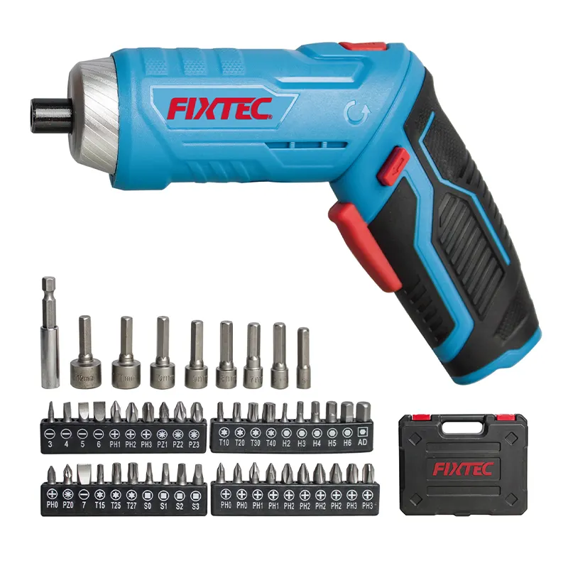 Bộ tuốc nơ vít chính xác Mini mô-men xoắn đa năng Điện công cụ tuốc nơ vít điện 4V fixtec