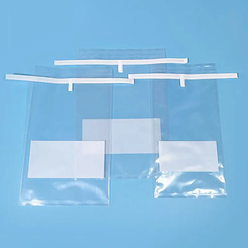 Mini sample transport storage customize 400ml standing up sterile plastic medical laboratory sample bag blender