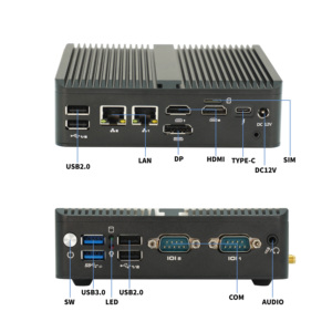 Small Box N100 Type-C <strong>2</strong>*LAN <strong>2</strong>*RS232 DDR5 SIM <strong>Desktop</strong> Mini PCS <strong>LINUX</strong> 4G LTE Mini N100 <strong>Computer</strong> Mini Nuc Pc - Product Image 6