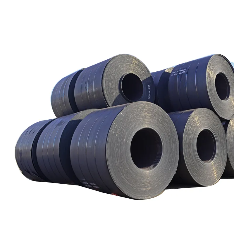 Bobinas de aço rolos de ferro preto 0.12 0.2 fabricante bobina de aço de baixo carbono em tiras china fornecedor