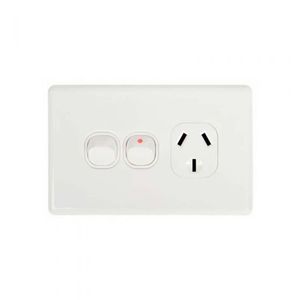 SAA Australia 1 gruppo Slimline luce interruttore PC materiale 250V Max. Voltaggio 16A Max. Corrente NFC rete residenziale uso personalizzato