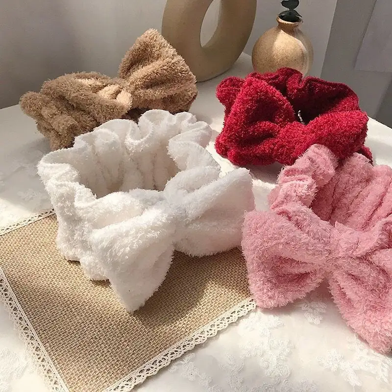 Diadema coreana con lazo de mariposa para niña, accesorios para el cabello, diadema ancha para el pelo