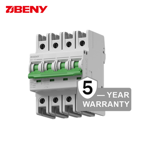 BENY PV Mini Disyuntores 63A 1200V 4P Disyuntores en miniatura MCB para caja combinadora solar - Product Image 4