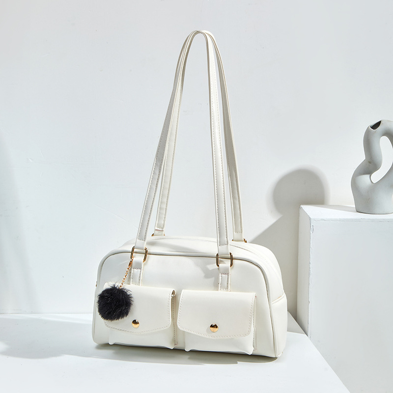 White with pendant