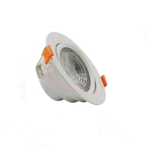 ไฟดาวน์ไลท์ LED กลม5W 3000K/4000K/6000K อลูมิเนียม + PC ดาวน์ไลท์เพดานบ้านไฟดาวน์ไลท์ SMD - Product Image 5