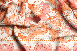 Digital Seamless <strong>Patterns</strong> Upholstery Fabric Floral Digital Printing Fabrics Digital Printed Fabric Cotton - Product Image 2