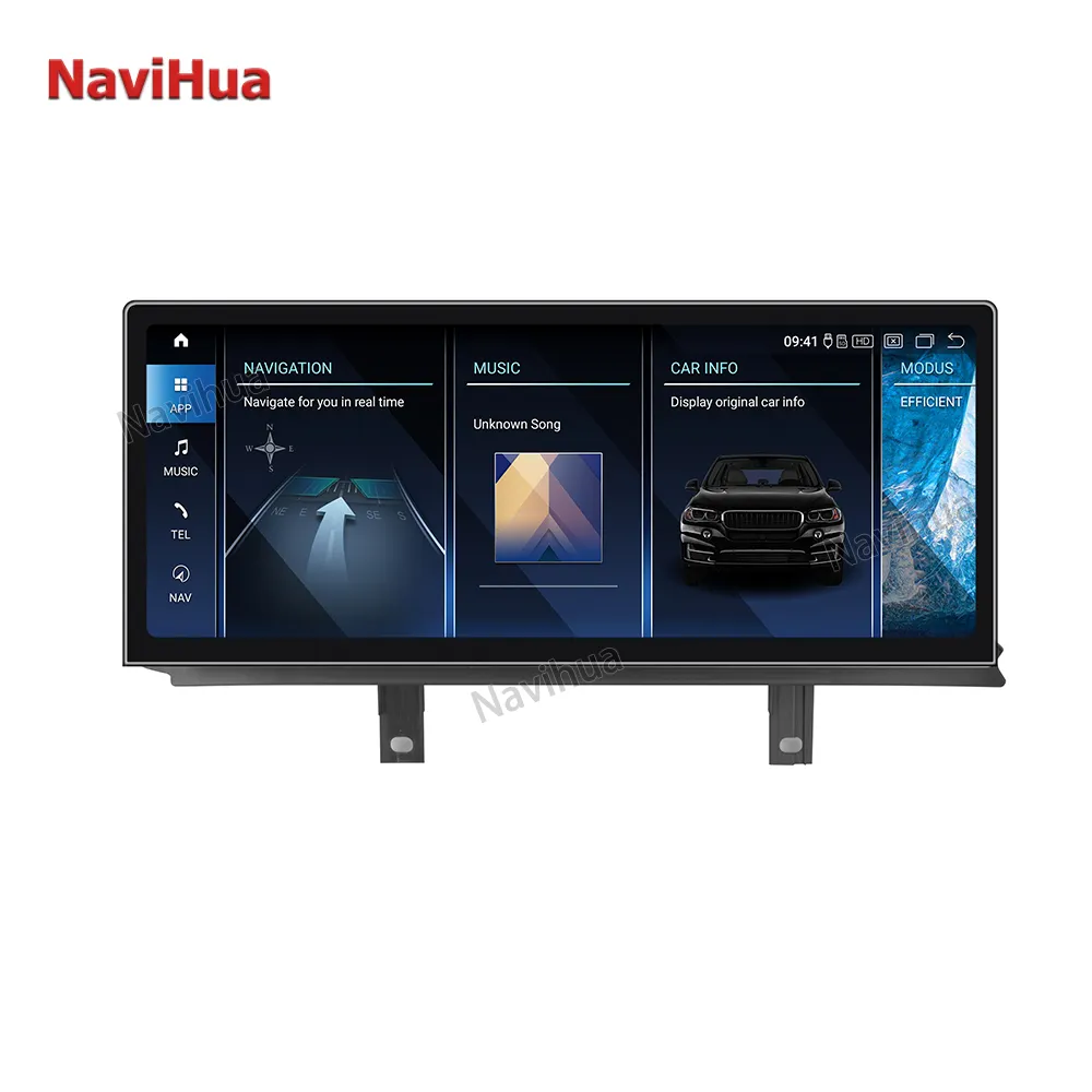 NaviHua Android Car Radio Mp5 Video Player para BMW 3Series F30 2021 NBT EVO Auto Stereo Multimedia Navigation Gps Mirror Link