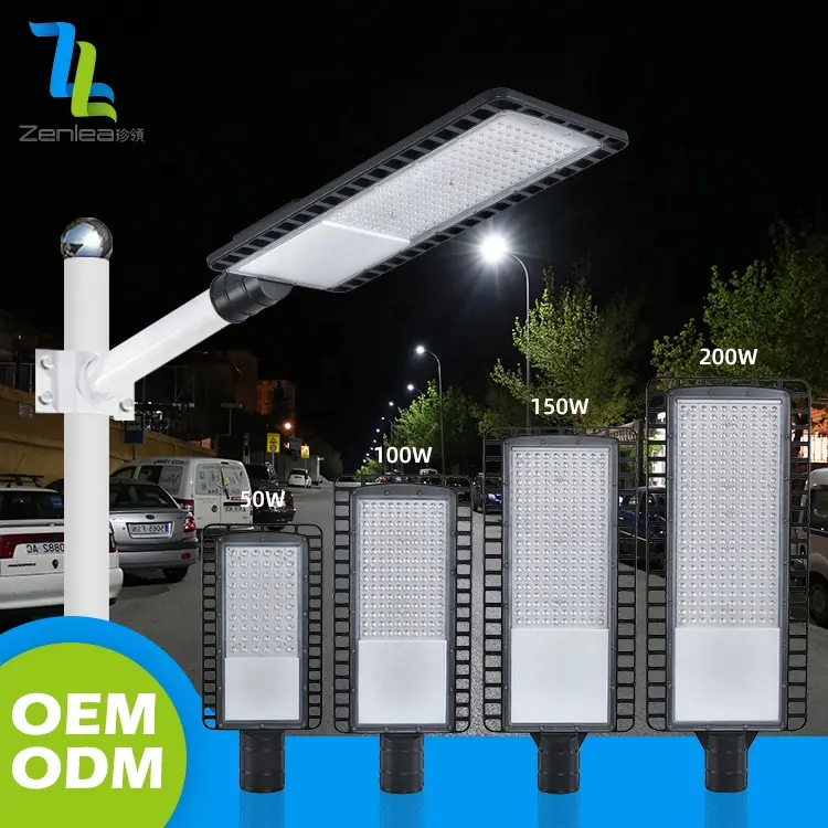 Illuminazione stradale da giardino lampione stradale Smd in alluminio impermeabile Ip65 per esterni 50w 100w 150w 200w lampione stradale a Led