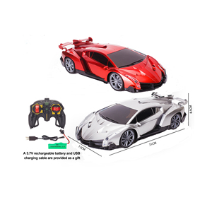 Di alta qualità Racing 4 canali telecomando auto 1/14 Led da corsa luce Rc auto 4CH Radio controllo auto giocattoli - Product Image 4