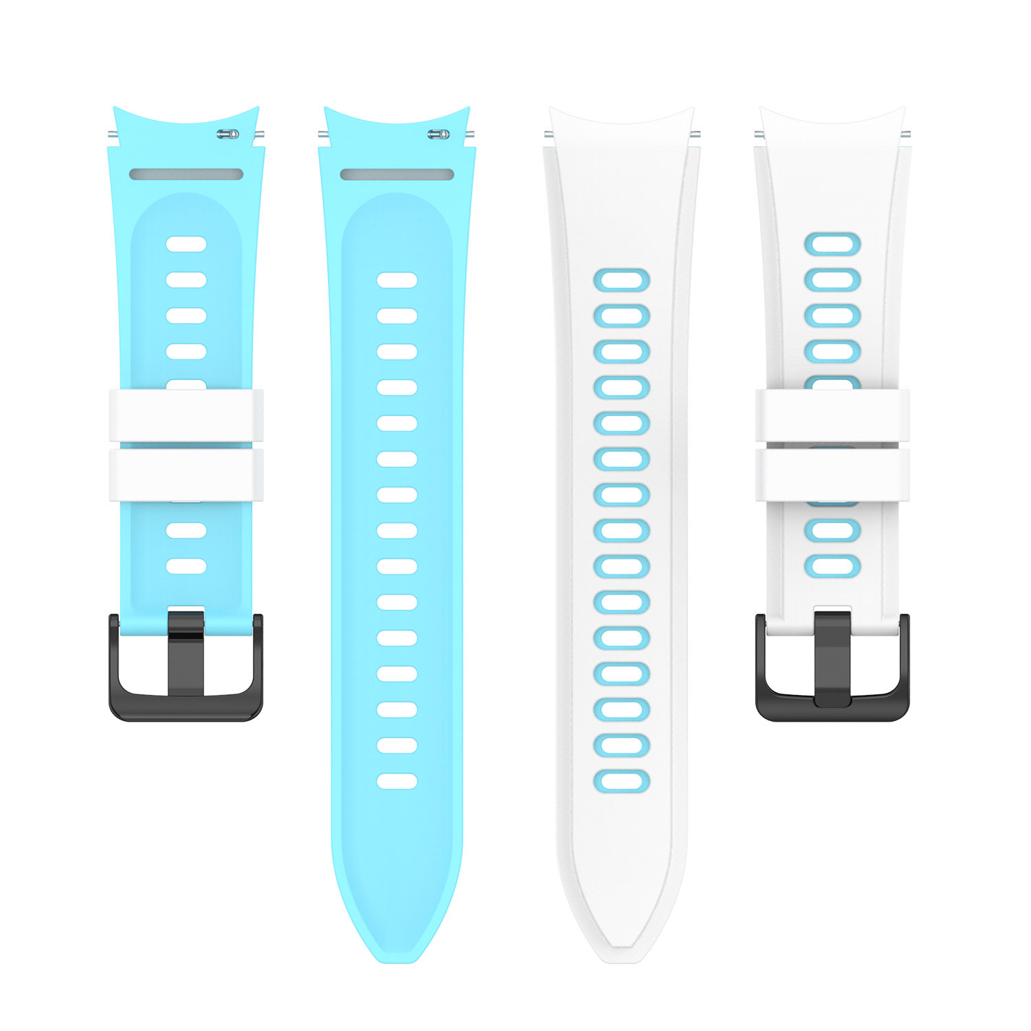 blanc/bleu clair