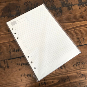 A5 6 anillos papel de inserción 45 páginas recarga de papel de hojas sueltas para cuaderno planificador diario semanal Carpeta de presupuesto recargable - Product Image 2