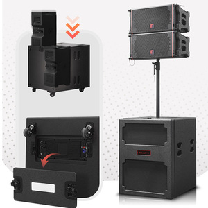 Offerta Speciale Sistema Audio Professionale <span class=keywords><strong>Line</strong></span> <span class=keywords><strong>Array</strong></span> con Flight Case per Concerti e Palchi all'Aperto Altoparlanti <span class=keywords><strong>Line</strong></span> <span class=keywords><strong>Array</strong></span> Attivi - Product Image 2