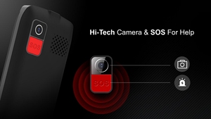 热卖Ipro 1.8英寸SOS高级手机解锁键盘摄像头高级手机IPRO品牌F188 CE高级手机2G GSM 3g双sim卡 - Product Image 6