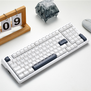 Teclado DE ORDENADOR DE OFICINA Rgb para juegos de PC, 99 teclas, con cable USB, retroiluminación de colores