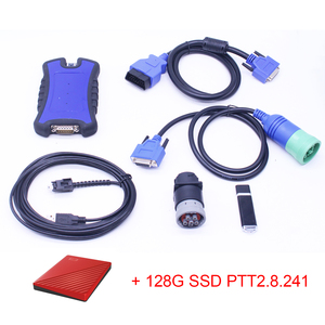 NEXIQ N3 USB Link Truck Software diagnostico PTT2.8.241 per Bluetooth Diesel OBD Scanner strumento di risoluzione dei problemi lettore di codici