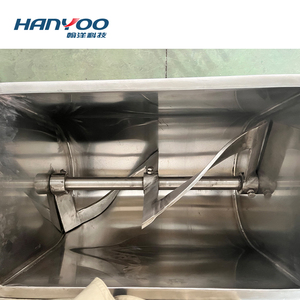Hanyoo CH卧式湿干粉槽式搅拌机槽形Z臂双桨式搅拌机，带螺旋叶片 - Product Image 6