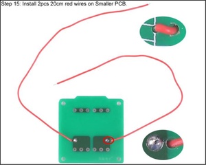 DIY elektronik kiti lehimleme uygulama elektromanyetik fırlatma çekim oyunu Boost dönüştürücü modülü simüle verici kiti - Product Image 5