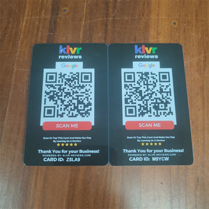 Schreiben URL dynamischen QR-Code und Karten-ID entsprechen einander Ntag 213 Google Review-Karte