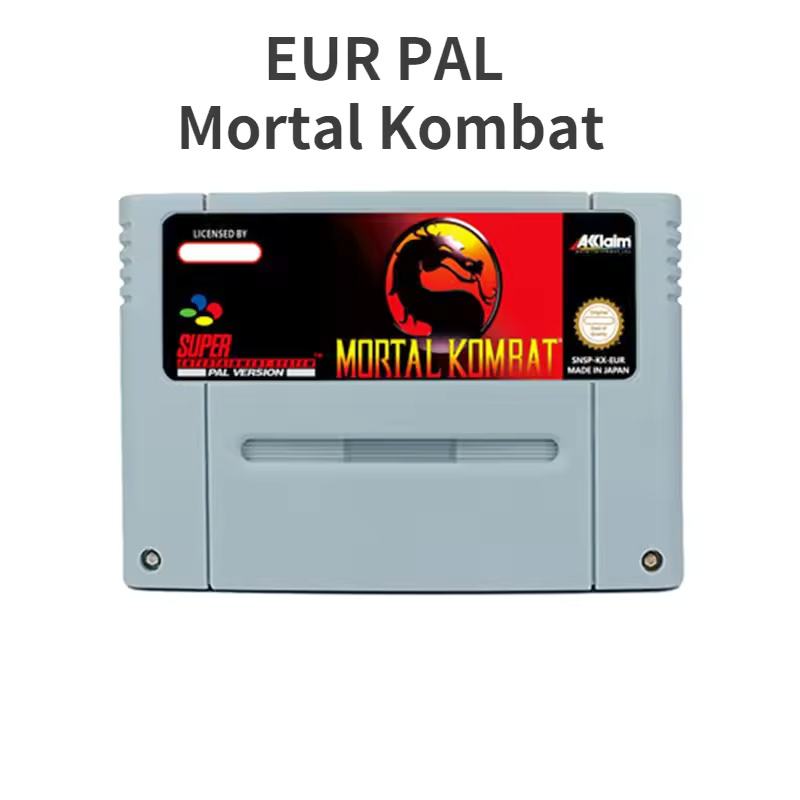 สีเทาสำหรับ Mortal Kombat เวอร์ชัน EUR